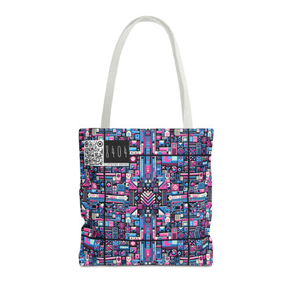 Digital Rebellion Youthful Streetwear with a Rebellious Digital Twist Tote Bag - 8404 Design-65
