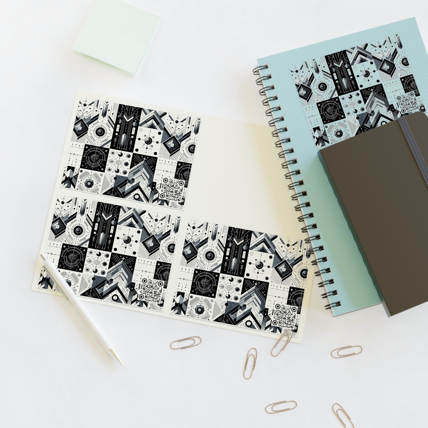 Digital Minimalism Minimalist Tech Sticker Sheets - 8404 Design-50