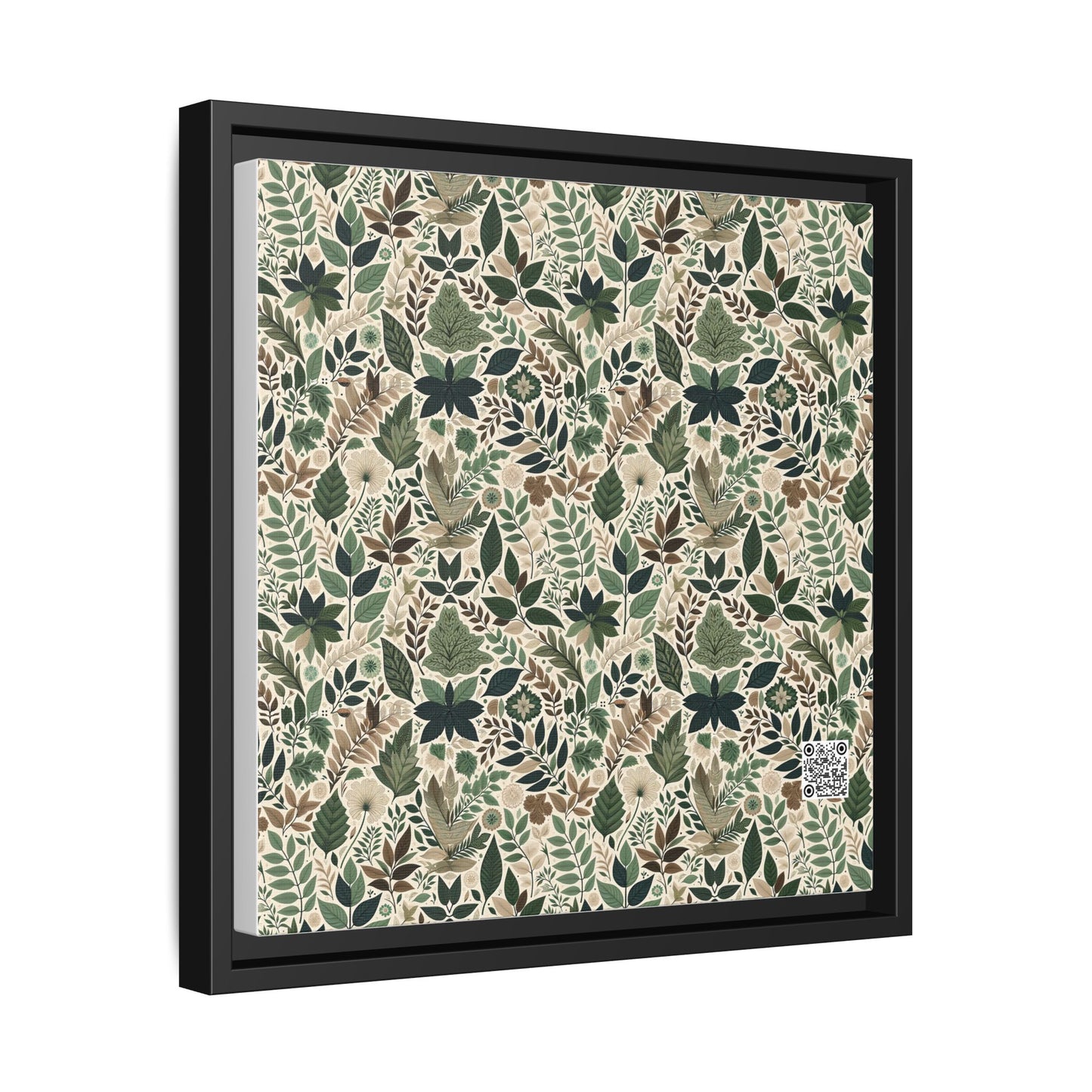 Streetwear Sustainability Environmentally Conscious Streetwear with a Natural Aesthetic Matte Canvas, Framed (multi-color) - 8404 Design-57 A