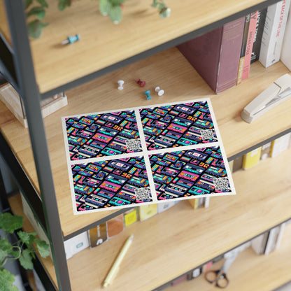 Digital Nostalgia Tech-Inspired Retro Fusion Sticker Sheets - 8404 Design-50