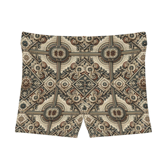 Graphic Workwear Capsule Artisanal Workwear Fusion Women's Shorts - 8404 Design-61