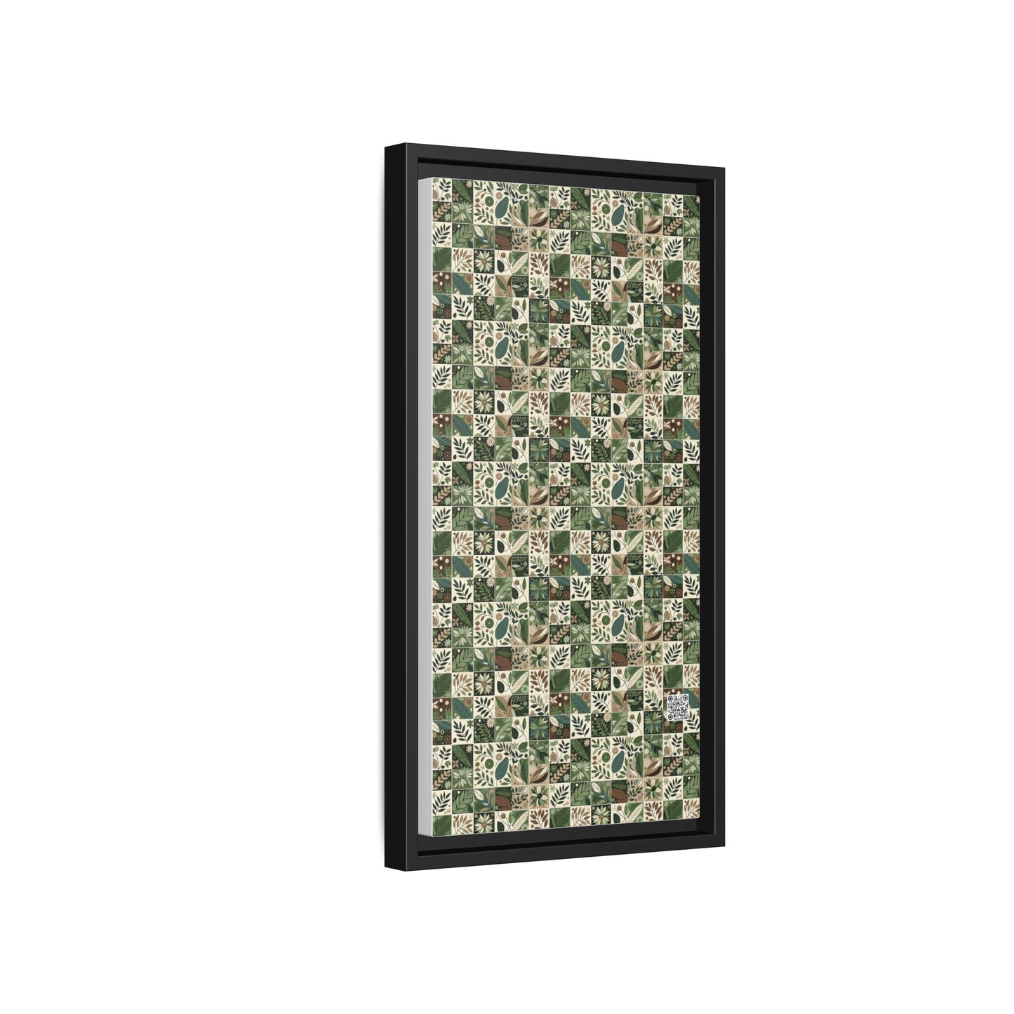 Streetwear Sustainability Environmentally Conscious Streetwear with a Natural Aesthetic Matte Canvas, Framed (multi-color) - 8404 Design-57 B