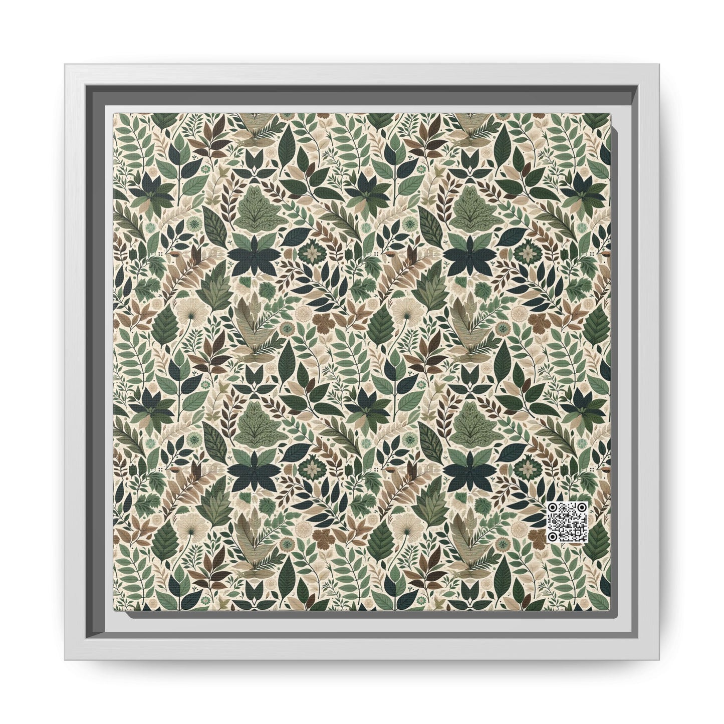 Streetwear Sustainability Environmentally Conscious Streetwear with a Natural Aesthetic Matte Canvas, Framed (multi-color) - 8404 Design-57 B