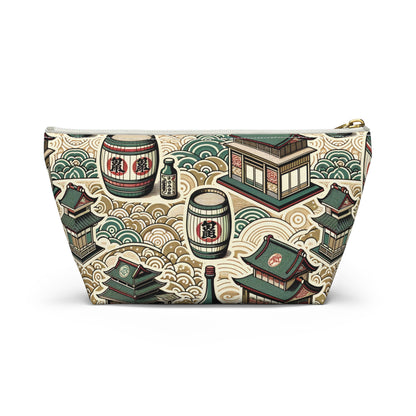 Cultural Artisanal Fusion Contemporary Cultural Elegance Accessory Pouch W T-Bottom - 8404 Design-68