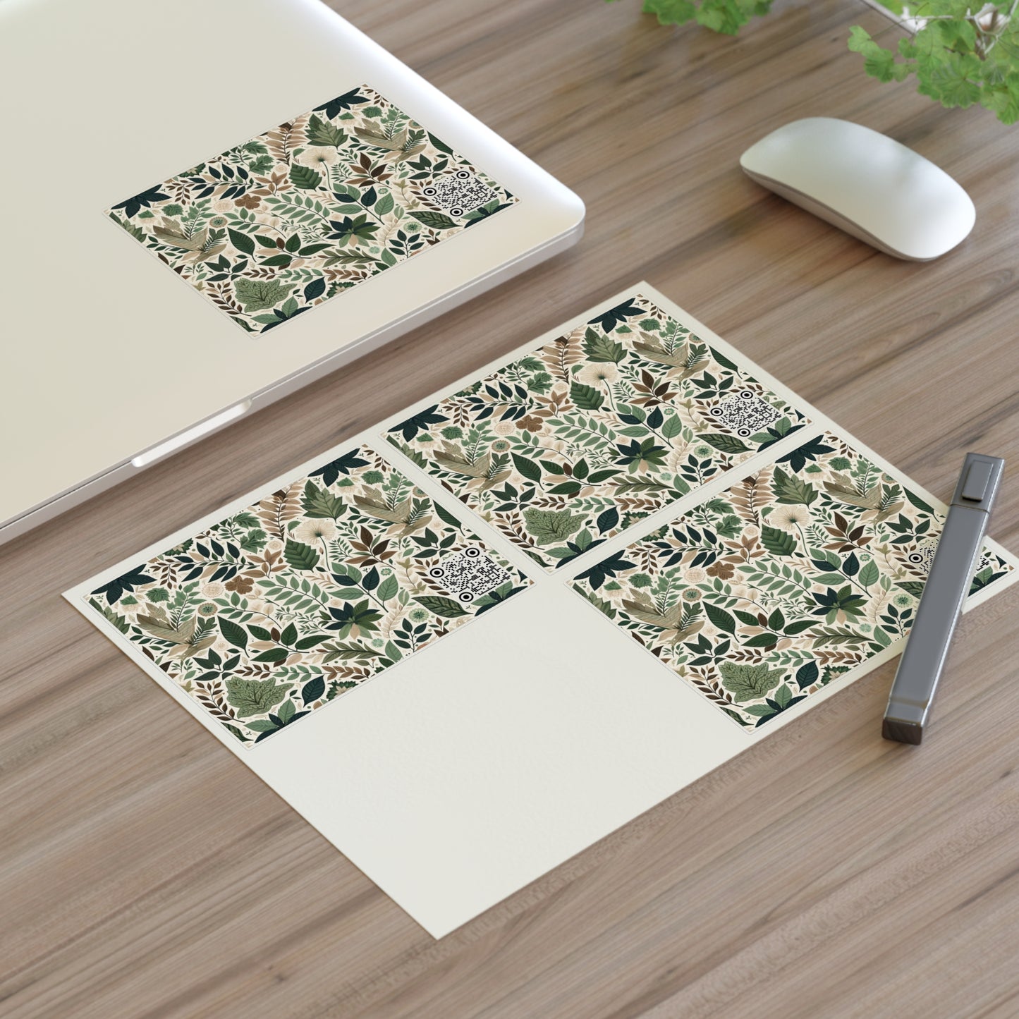 Streetwear Sustainability Environmentally Conscious Streetwear with a Natural Aesthetic Sticker Sheet - 8404 Design-57