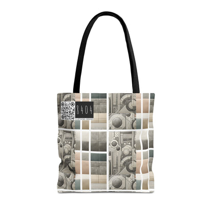 Tech Utility Chic Tech-Forward Minimalist Tote Bag - 8404 Design-59
