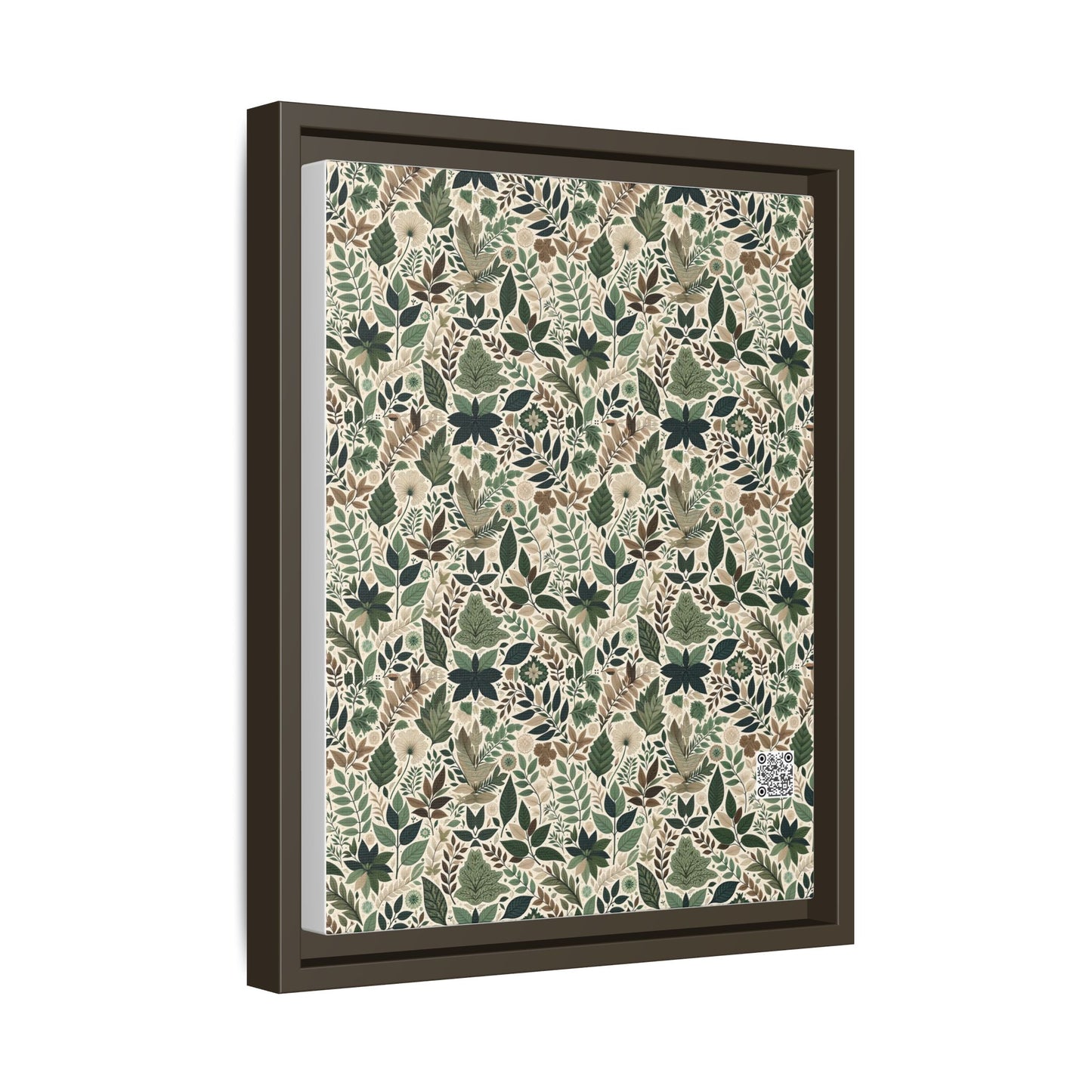 Streetwear Sustainability Environmentally Conscious Streetwear with a Natural Aesthetic Matte Canvas, Framed (multi-color) - 8404 Design-57 A