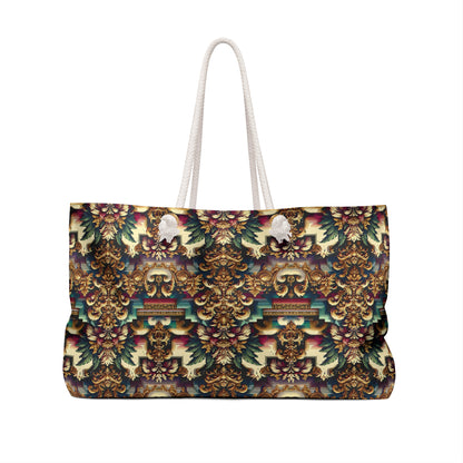 Digital Renaissance Modern Baroque Fusion Weekender Bag - 8404 Design-60