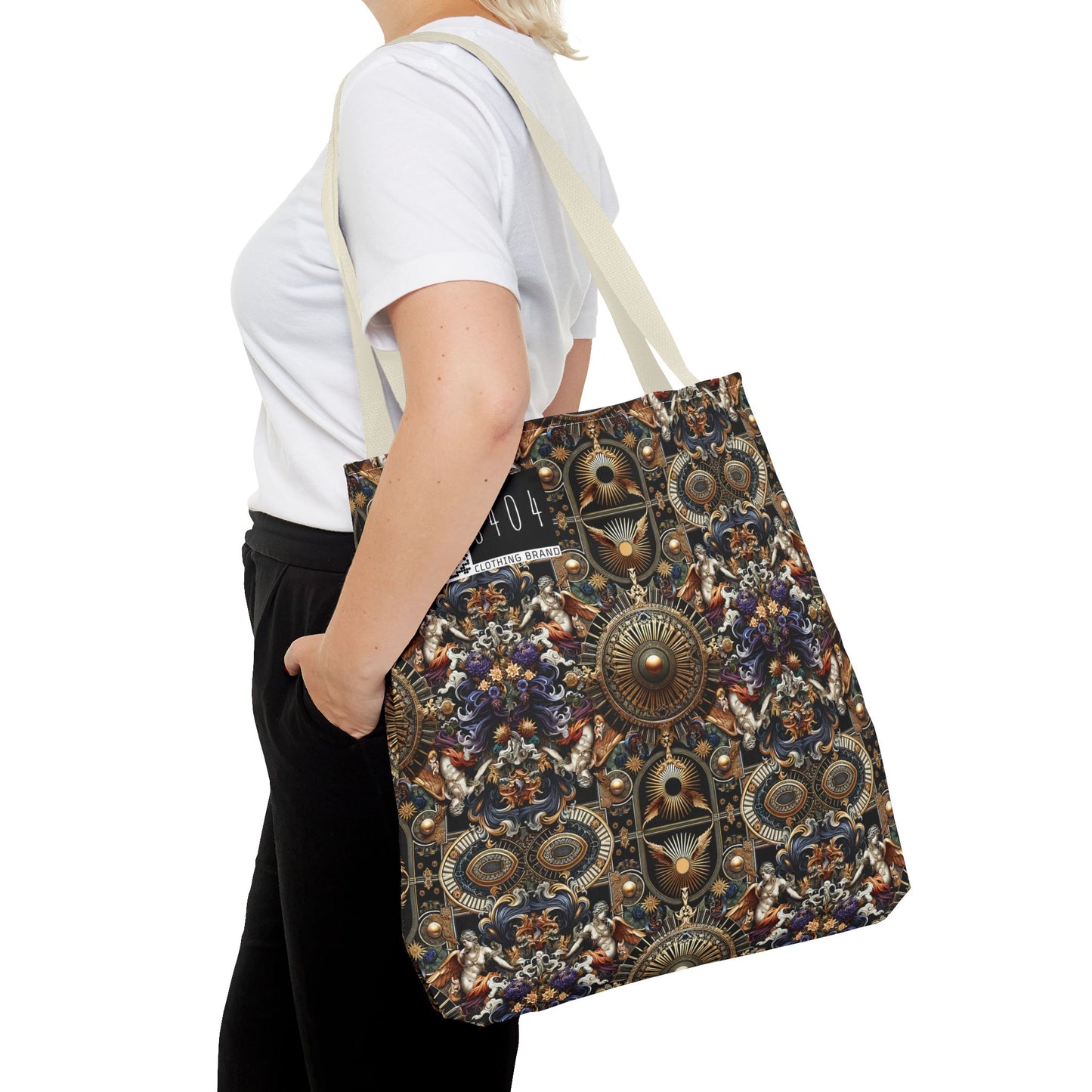 Digital Renaissance Luxurious Streetwear Inspired By Classical Art With a Modern Twist Tote Bag - 8404 Design-55
