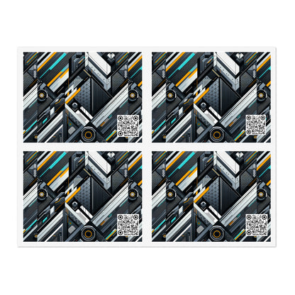 Tech Athletic Fusion Tech-Forward Athletic Sticker Sheets - 8404 Design-65