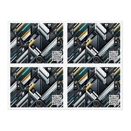 Tech Athletic Fusion Tech-Forward Athletic Sticker Sheets - 8404 Design-65