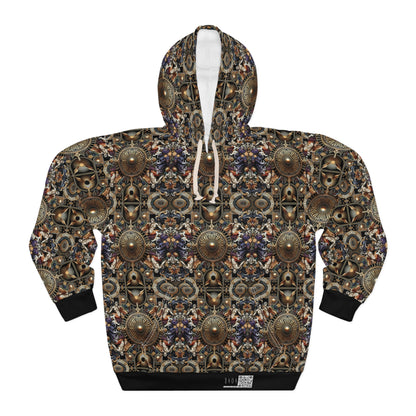Digital Renaissance Luxurious Streetwear Inspired By Classical Art With a Modern Twist Pullover Hoodie - 8404 Design-55