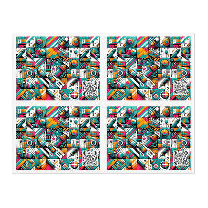 Graffiti Fusion Modern Street Art Fusion Sticker Sheets - 8404 Design-58