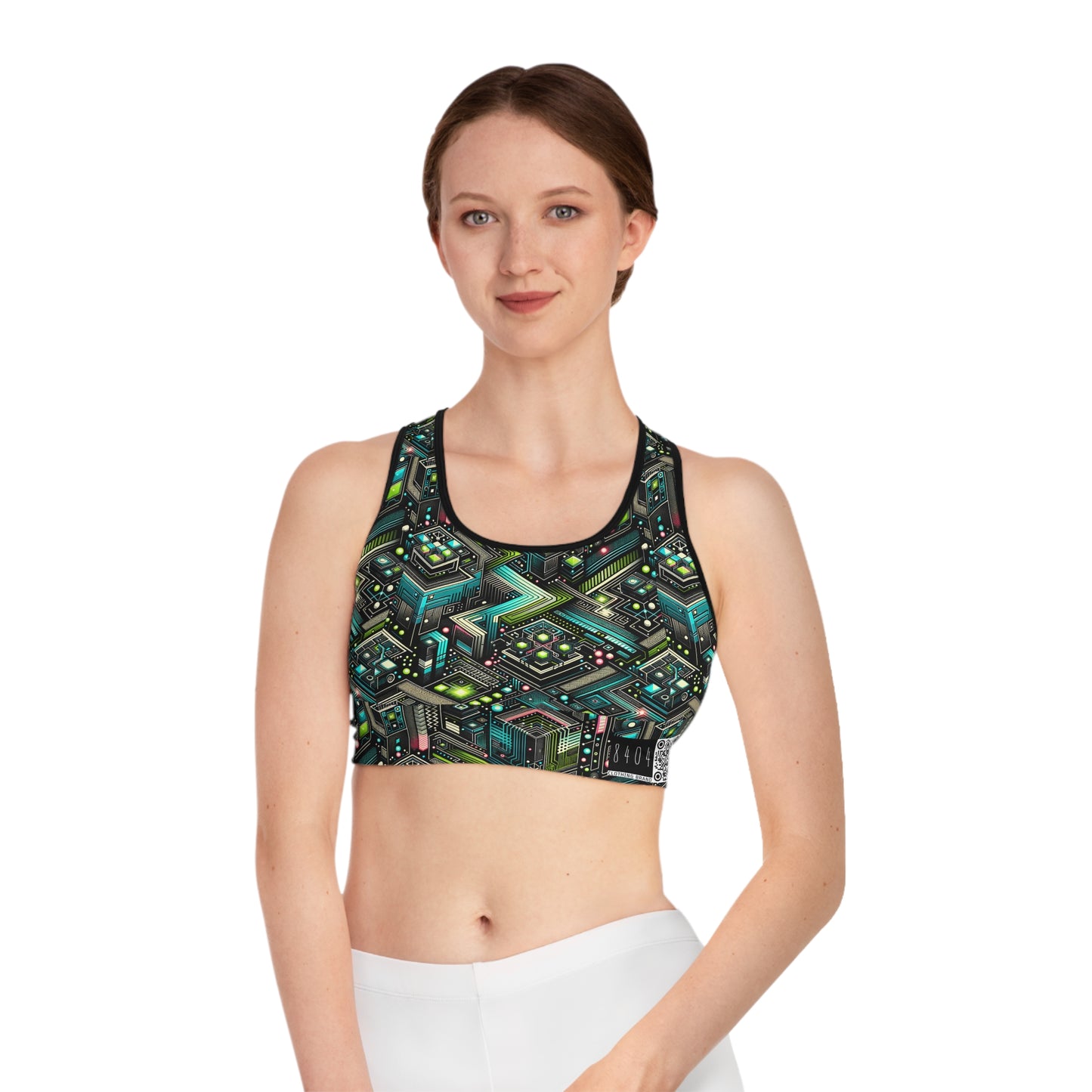 Sports Bra (aop) Future Tech