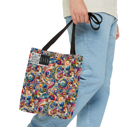 Digital Artistic Expression Artistic Streetwear Tote Bag - 8404 Design-49