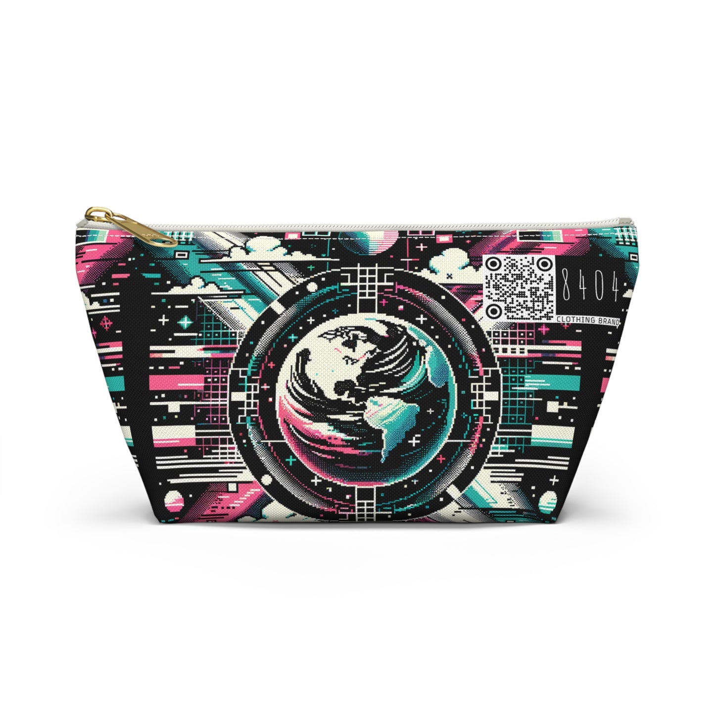 Digital Artistry Digital-native Streetwear Accessory Pouch W T-bottom - 8404 Design-62
