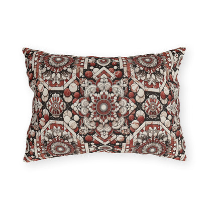 Neo Jomon Sculptural Aesthetics Artisanal Streetwear Outdoor Pillow - 8404 Design-55