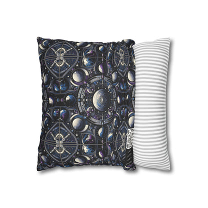 Tech Astronaut Tech-Forward Streetwear Meets Space Exploration Faux Suede Square Pillowcase - 8404 Design-46