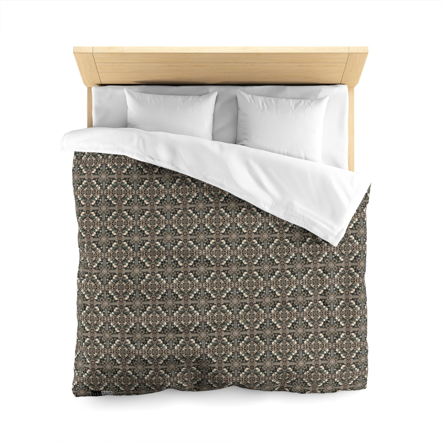 Cyber Garden Party Tech Garden Extravaganza Microfiber Duvet Cover - 8404 Design-66