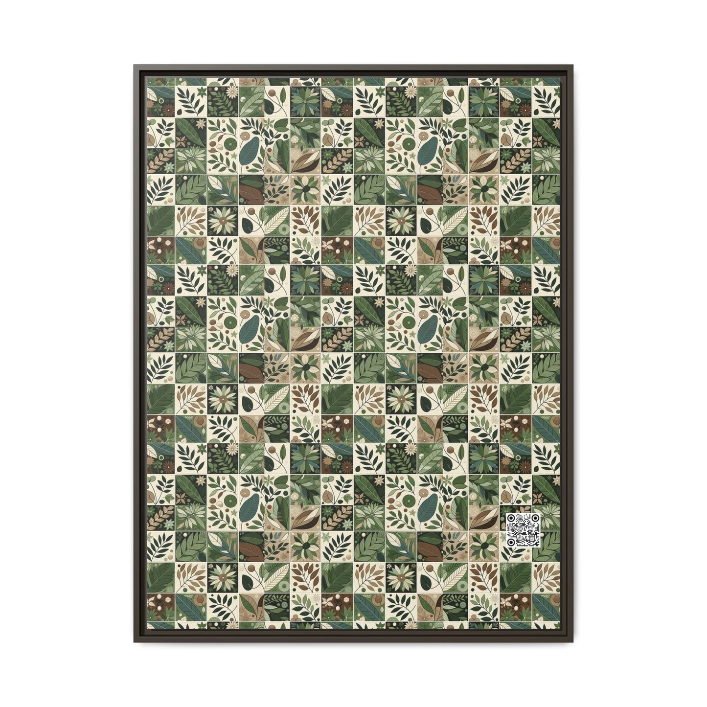 Streetwear Sustainability Environmentally Conscious Streetwear with a Natural Aesthetic Matte Canvas, Framed (multi-color) - 8404 Design-57 A