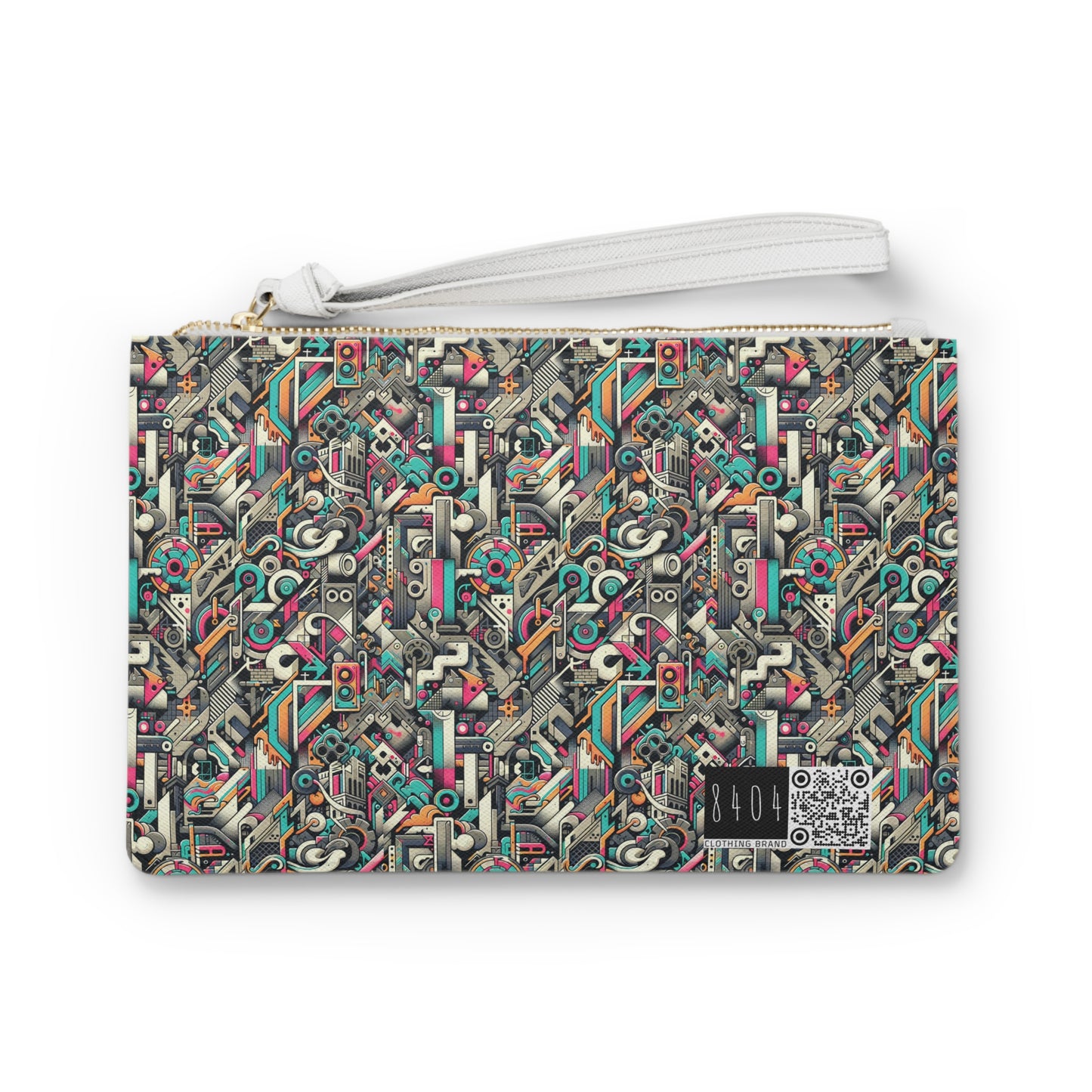 Digital Street Art Urban Street Style Clutch Bag - 8404 Design-74