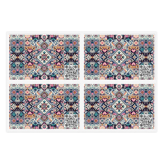 Digital Artisanal Fusion Digital Artisanal Sticker Sheets - 8404 Design-65