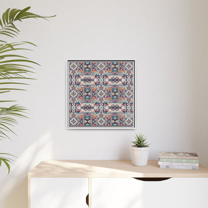 Matte Canvas, Framed (multi-Color) - 8404 Design-01
