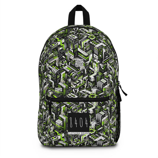 Graffiti Tech Fusion Bold Streetwear Fusion Backpack - 8404 Design-53