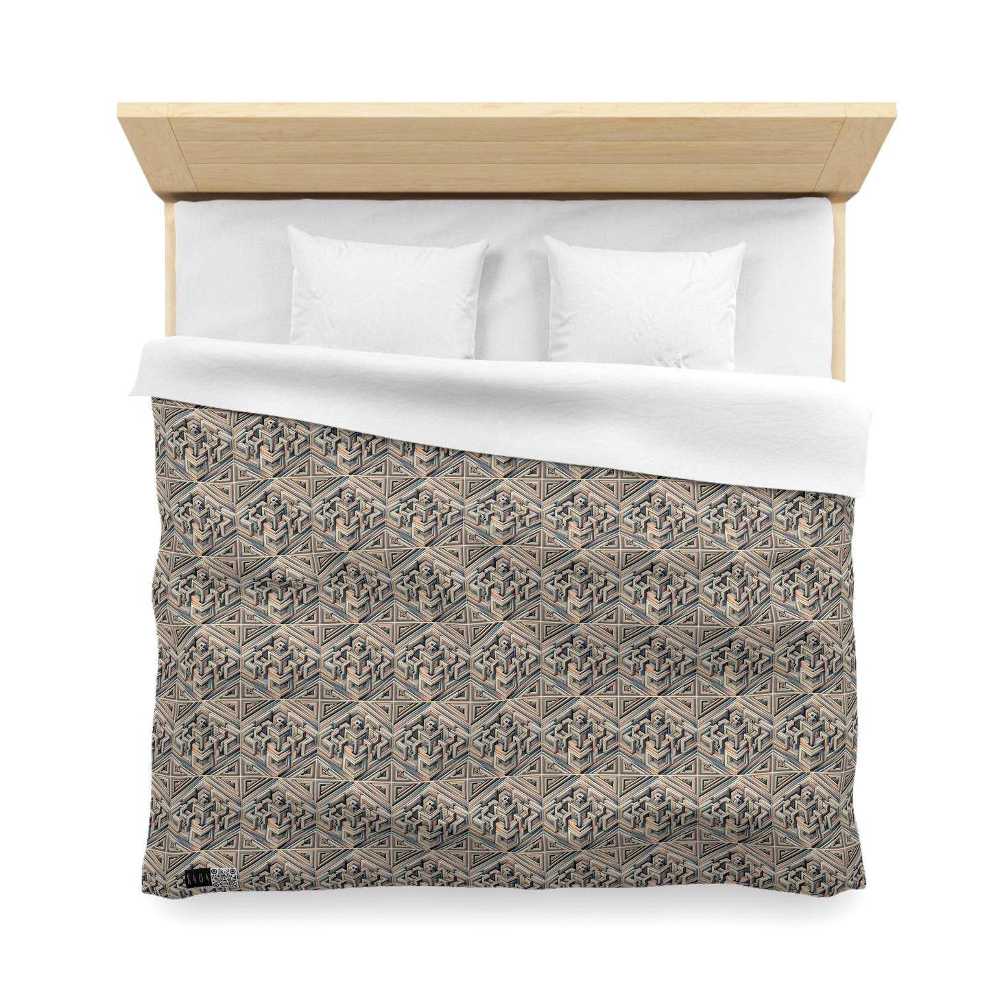 Tech Illusion Graphics Futuristic Artistry Microfiber Duvet Cover - 8404 Design-52
