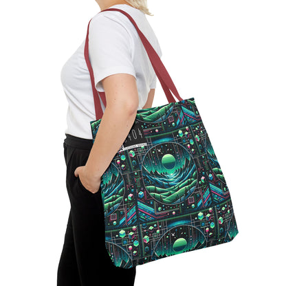 Digital Adventure Graphics Digital Explorer Tote Bag - 8404 Design-59