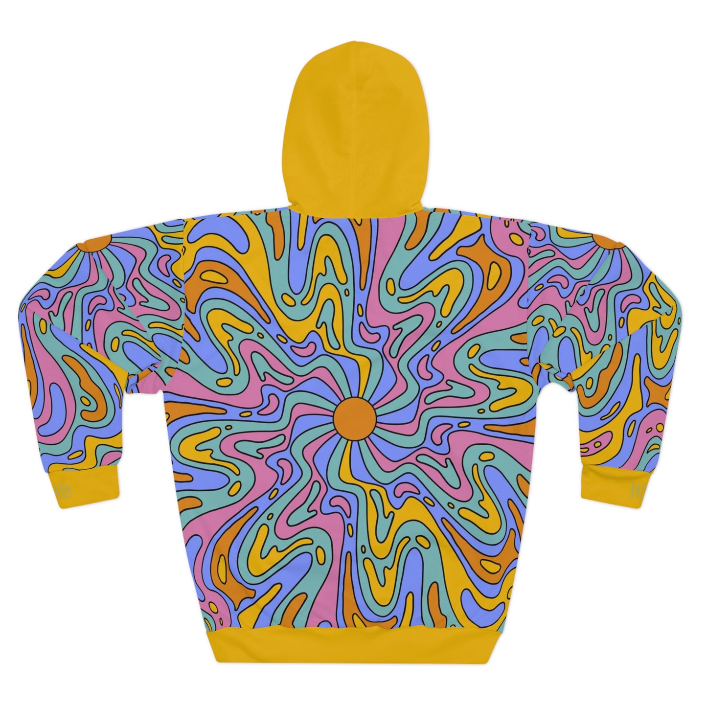 8404's Unisex Adult "A Trip Under the Sun in Yellow" Fashion Pullover Hoodie