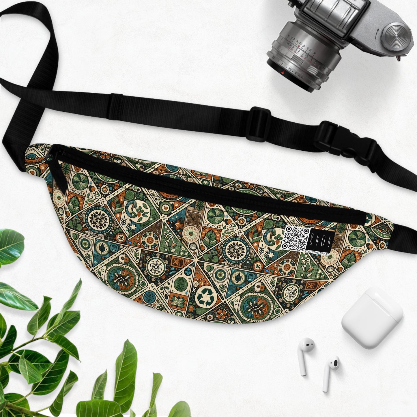 Sustainable Streetwear Sustainability-conscious Urban Style Fanny Pack - 8404 Design-67