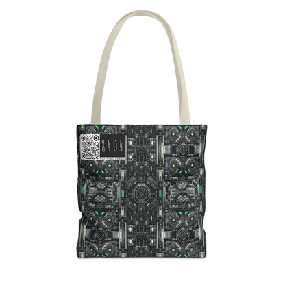 Tech Noir Tech-Forward Minimalism Tote Bag - 8404 Design-52