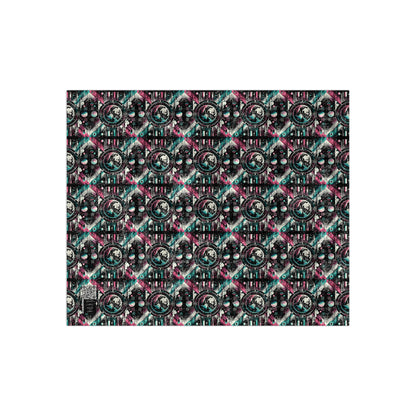 Digital Artistry Digital-native Streetwear Crushed Velvet Blanket - 8404 Design-62