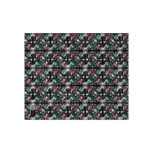 Digital Artistry Digital-native Streetwear Crushed Velvet Blanket - 8404 Design-62