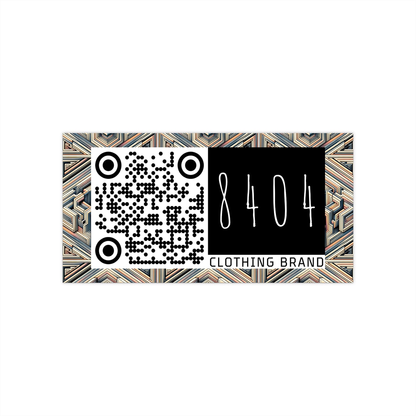 Tech Illusion Graphics Futuristic Artistry Bumper Sticker - 8404 Design-52