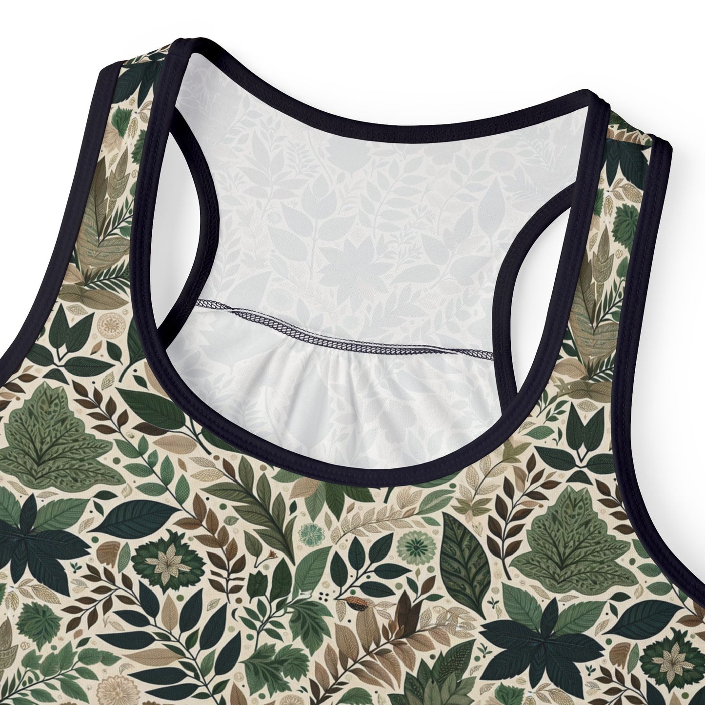 Streetwear Sustainability Environmentally Conscious Streetwear with a Natural Aesthetic Women's Tank Top - 8404 Design-57