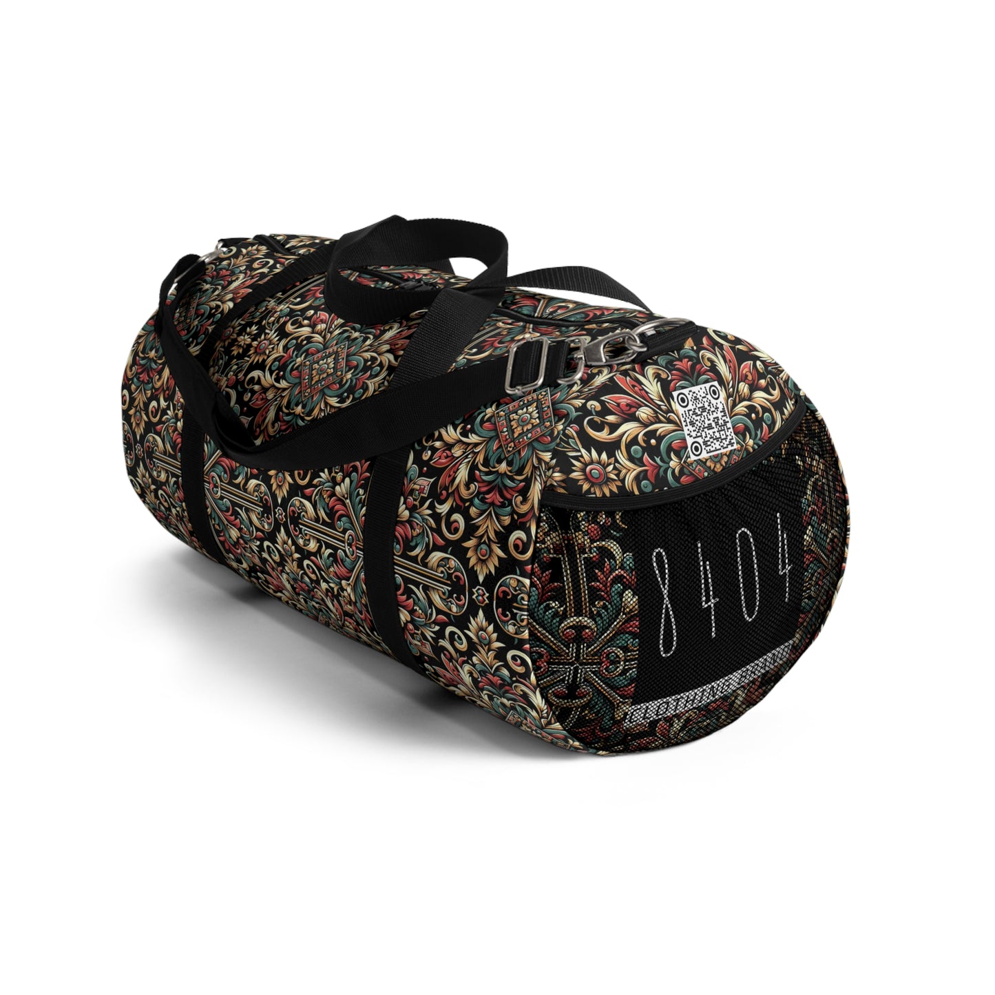 Streetwear Renaissance Artistic Clash of Old and New Duffel Bag - 8404 Design-46