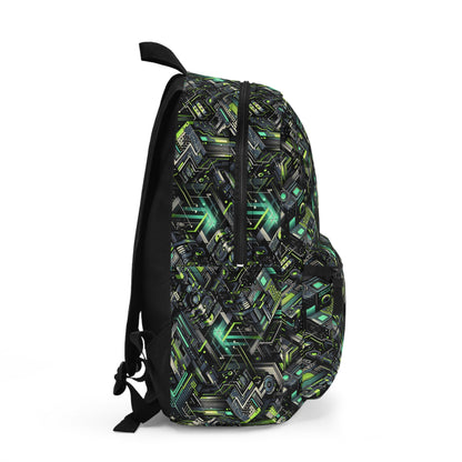 Tech-Infused Graphics Tech-Forward Streetwear Backpack - 8404 Design-47