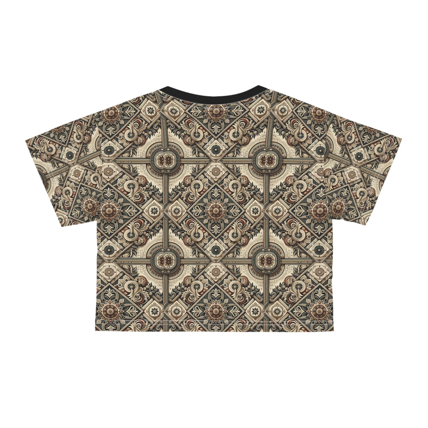 Graphic Workwear Capsule Artisanal Workwear Fusion Crop Tee - 8404 Design-61