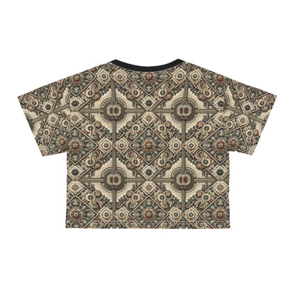 Graphic Workwear Capsule Artisanal Workwear Fusion Crop Tee - 8404 Design-61