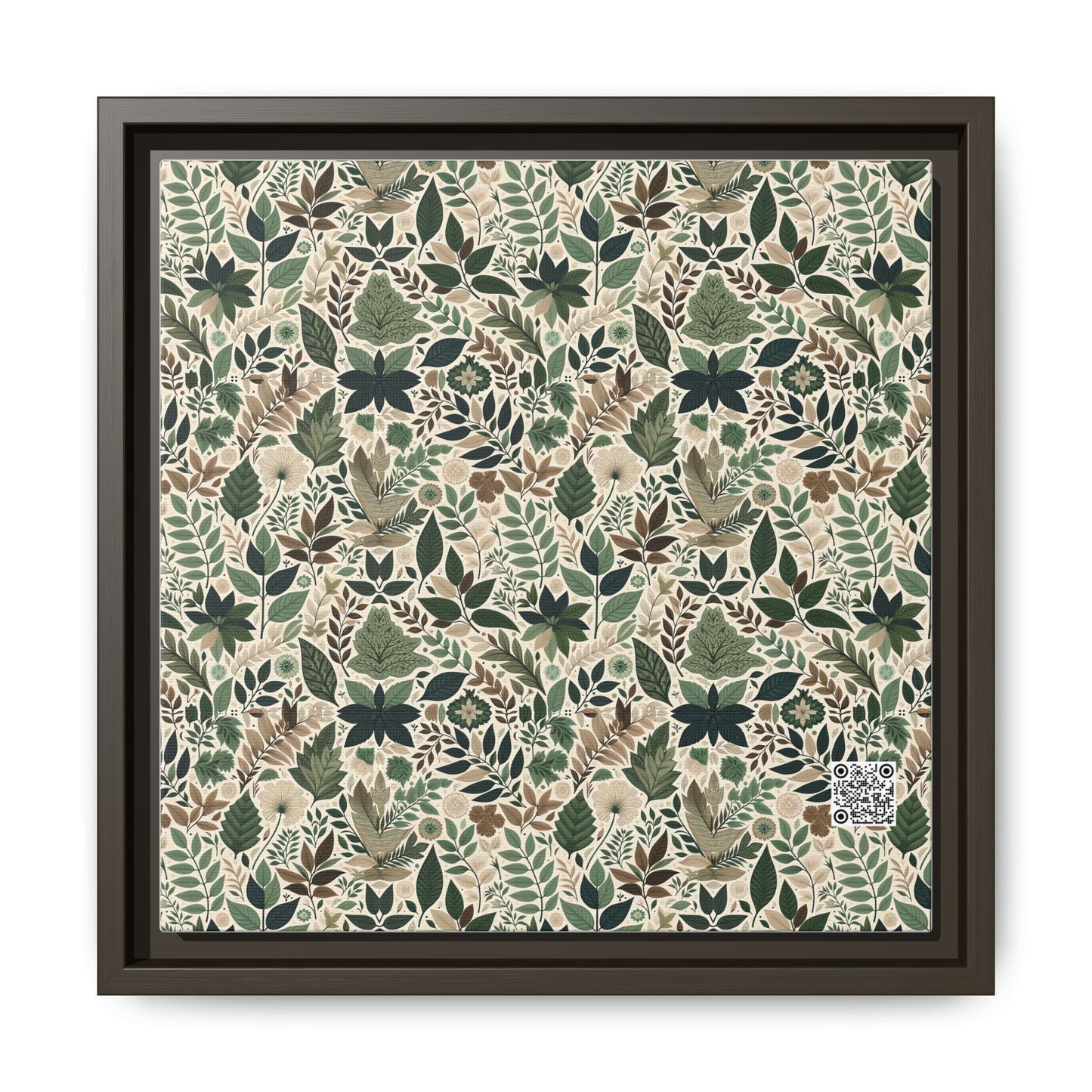 Streetwear Sustainability Environmentally Conscious Streetwear with a Natural Aesthetic Matte Canvas, Framed (multi-color) - 8404 Design-57 B