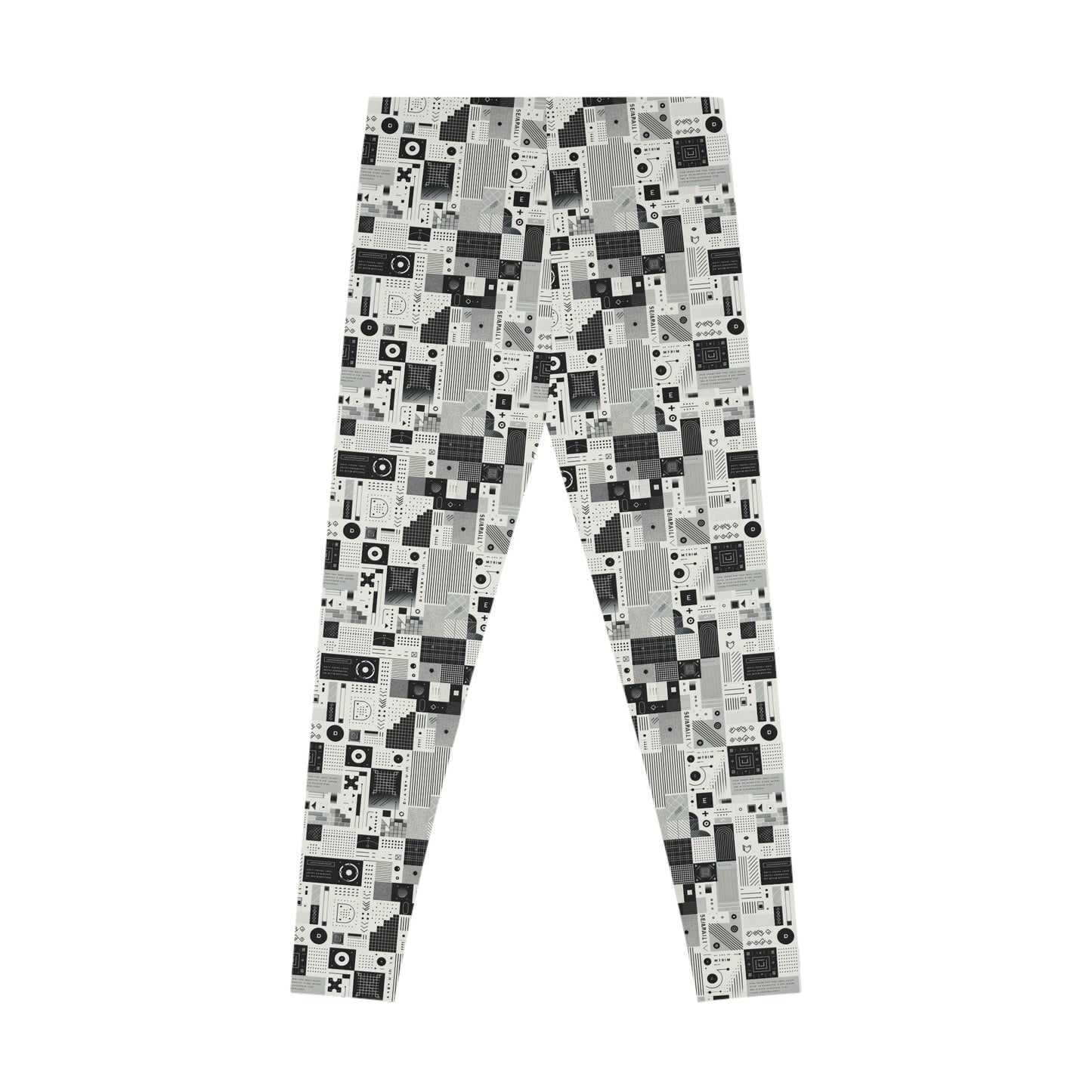 Digital Minimalism Minimalist Tech Stretch Leggings - 8404 Design-50