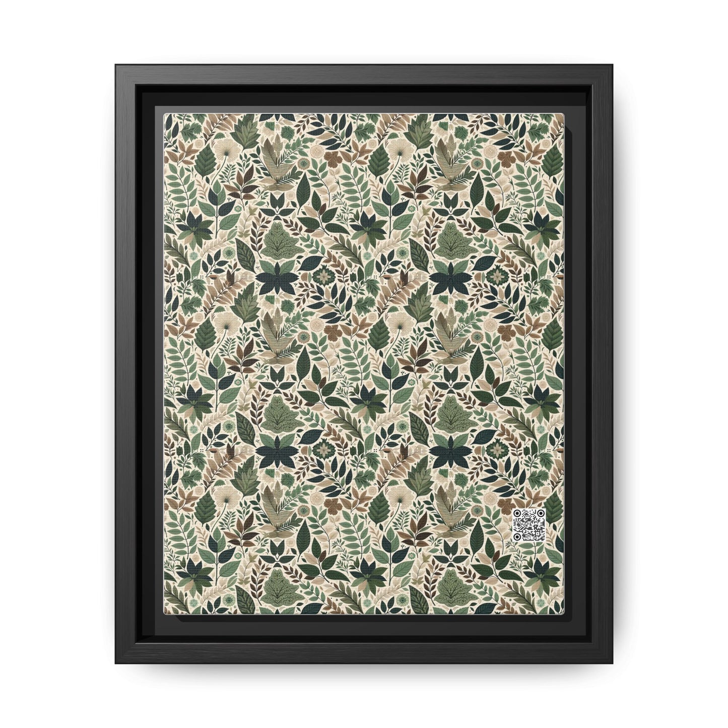 Streetwear Sustainability Environmentally Conscious Streetwear with a Natural Aesthetic Matte Canvas, Framed (multi-color) - 8404 Design-57 B