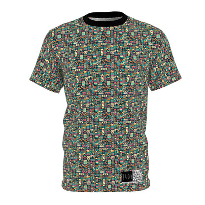 Skate Culture Revival Urban Retro Cool Unisex Cut & Sew Tee - 8404 Design-61