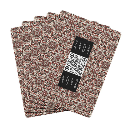 Neo Jomon Sculptural Aesthetics Artisanal Streetwear Poker Playing Cards - 8404 Design-55 S