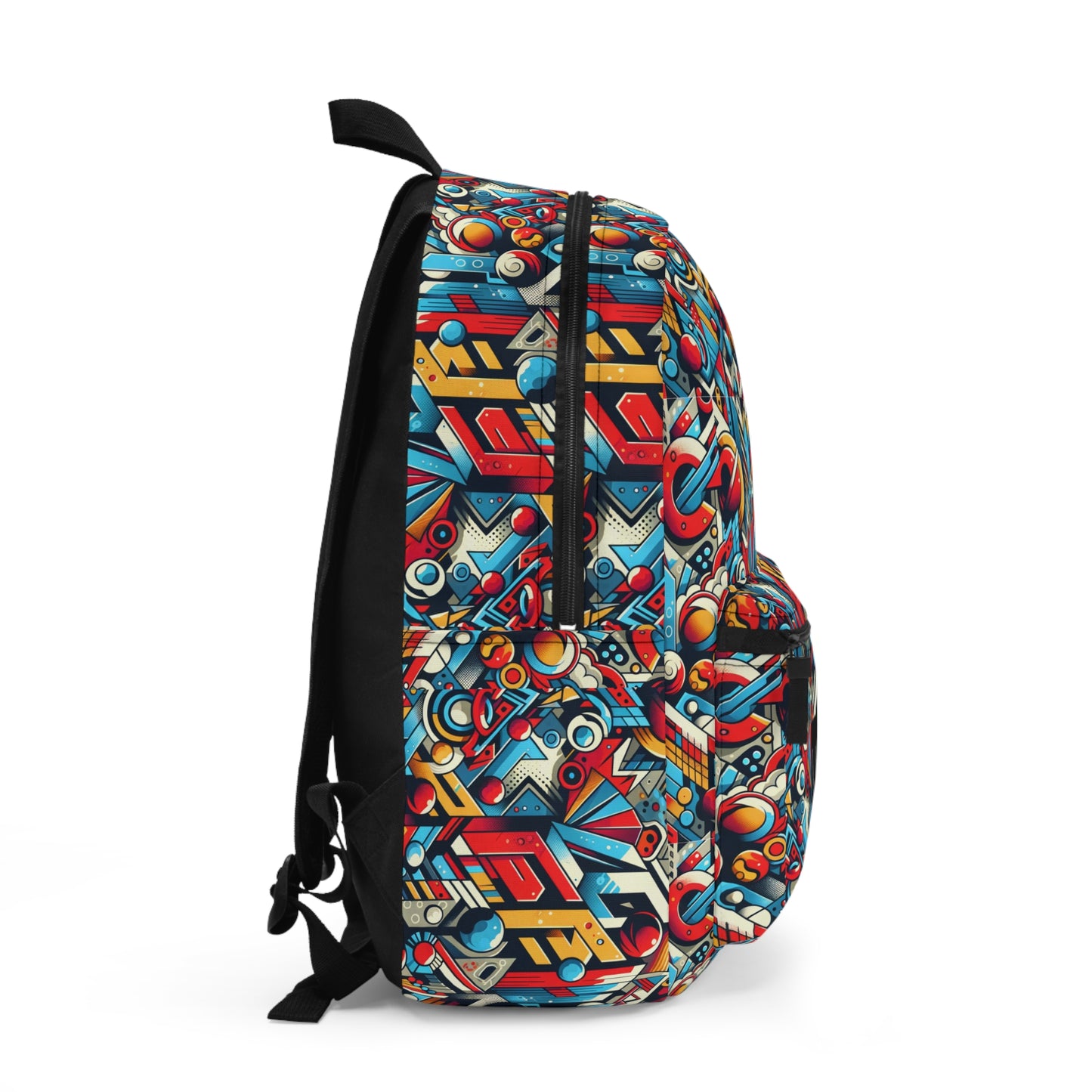 Neo-Traditional Street Art Modern Street Art Fusion Backpack - 8404 Design-67