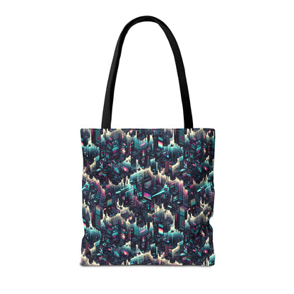 Digital Rebellion Tech-Inspired Streetwear Tote Bag - 8404 Design-51