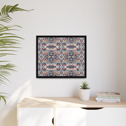 Matte Canvas, Framed (multi-Color) - 8404 Design-01