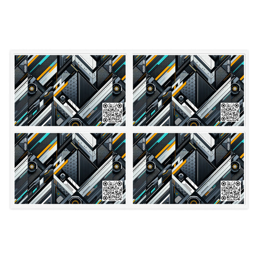 Tech Athletic Fusion Tech-Forward Athletic Sticker Sheets - 8404 Design-65